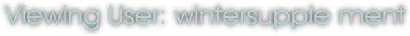 Viewing User: wintersupple ment